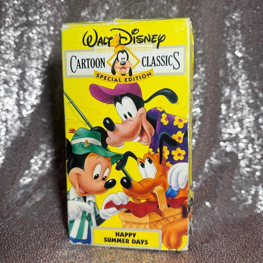 Walt Disney Cartoon Classics Special Edition - Happy Summer Days VHS 1992